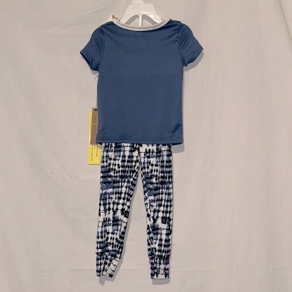 Nwt  boys Rae Dunn “mama’s Boy” short sleeve shirt & pants pajama set size 4t